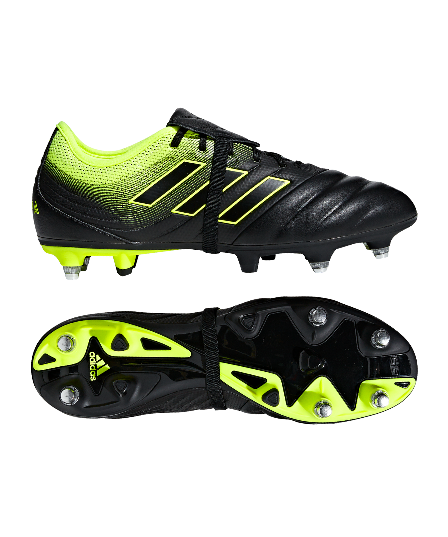 adidas COPA Gloro 19.2 SG Schwarz Gelb bronze adidas COPA Gloro 19.2 SG Schwarz Gelb bronze