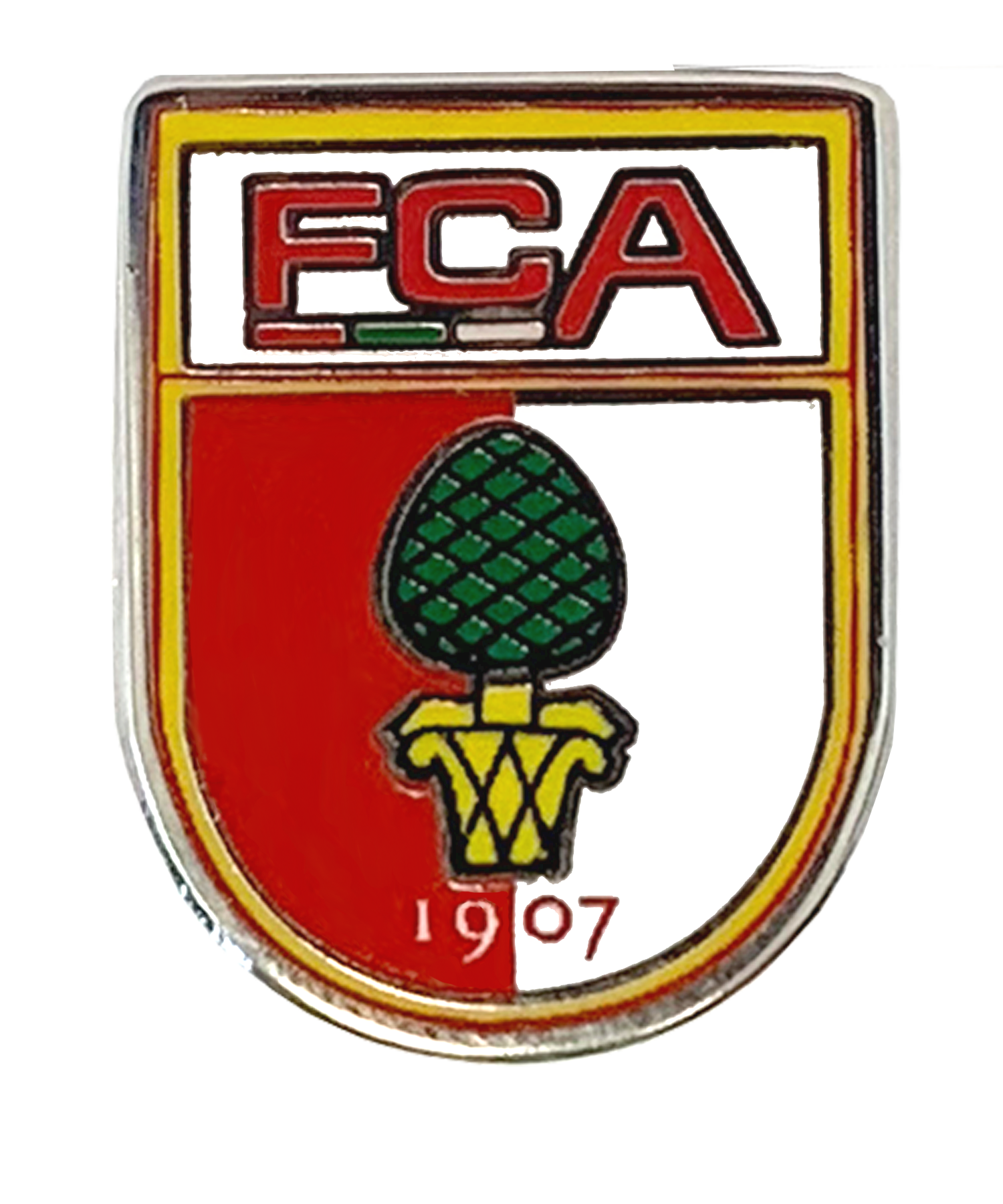 Fc Augsburg Ansteckpin Logo Red