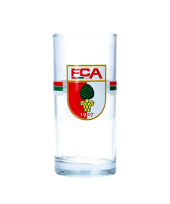 Fc Augsburg Wappen Trinkglas 0 3l Rot