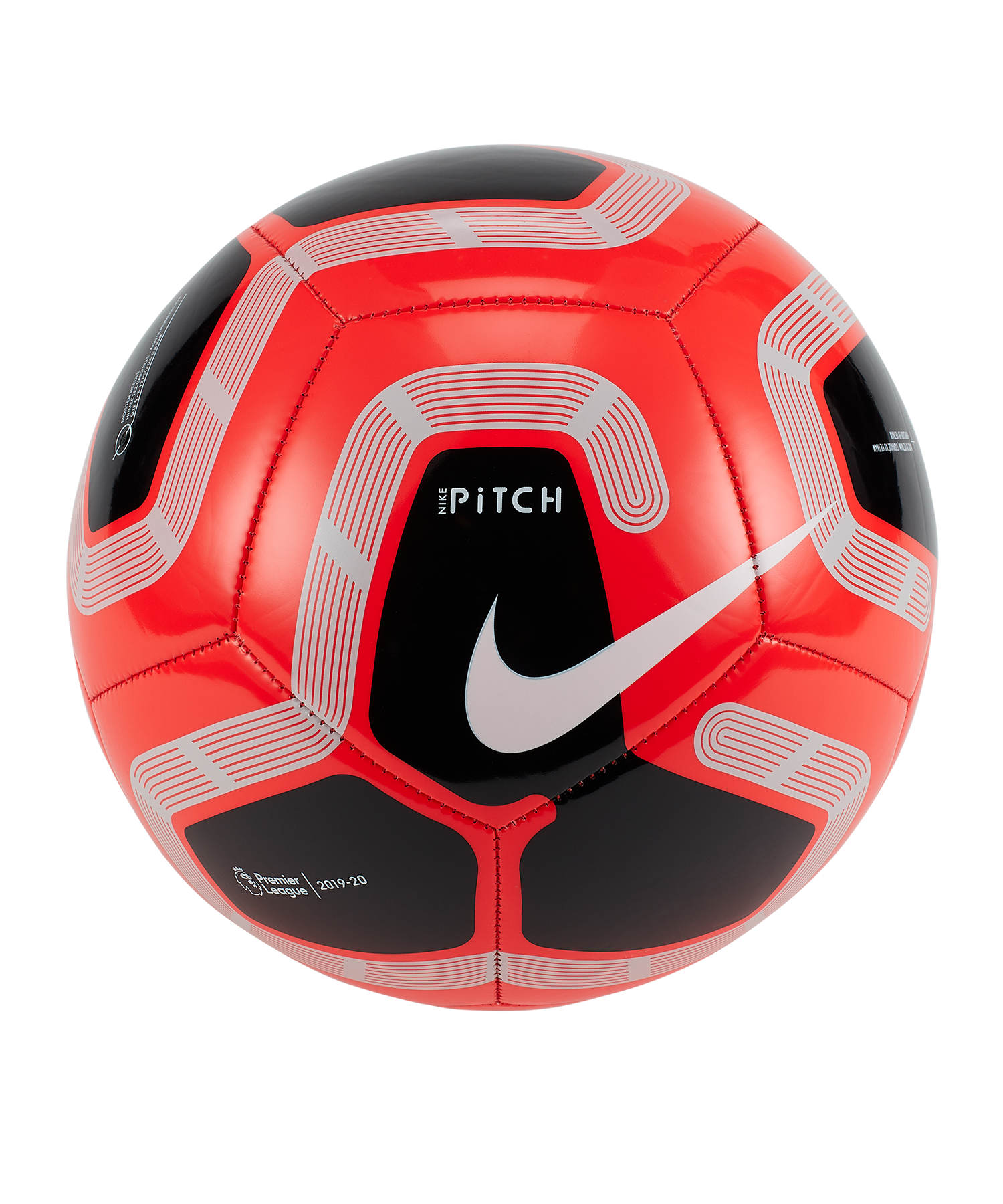 red premier league ball