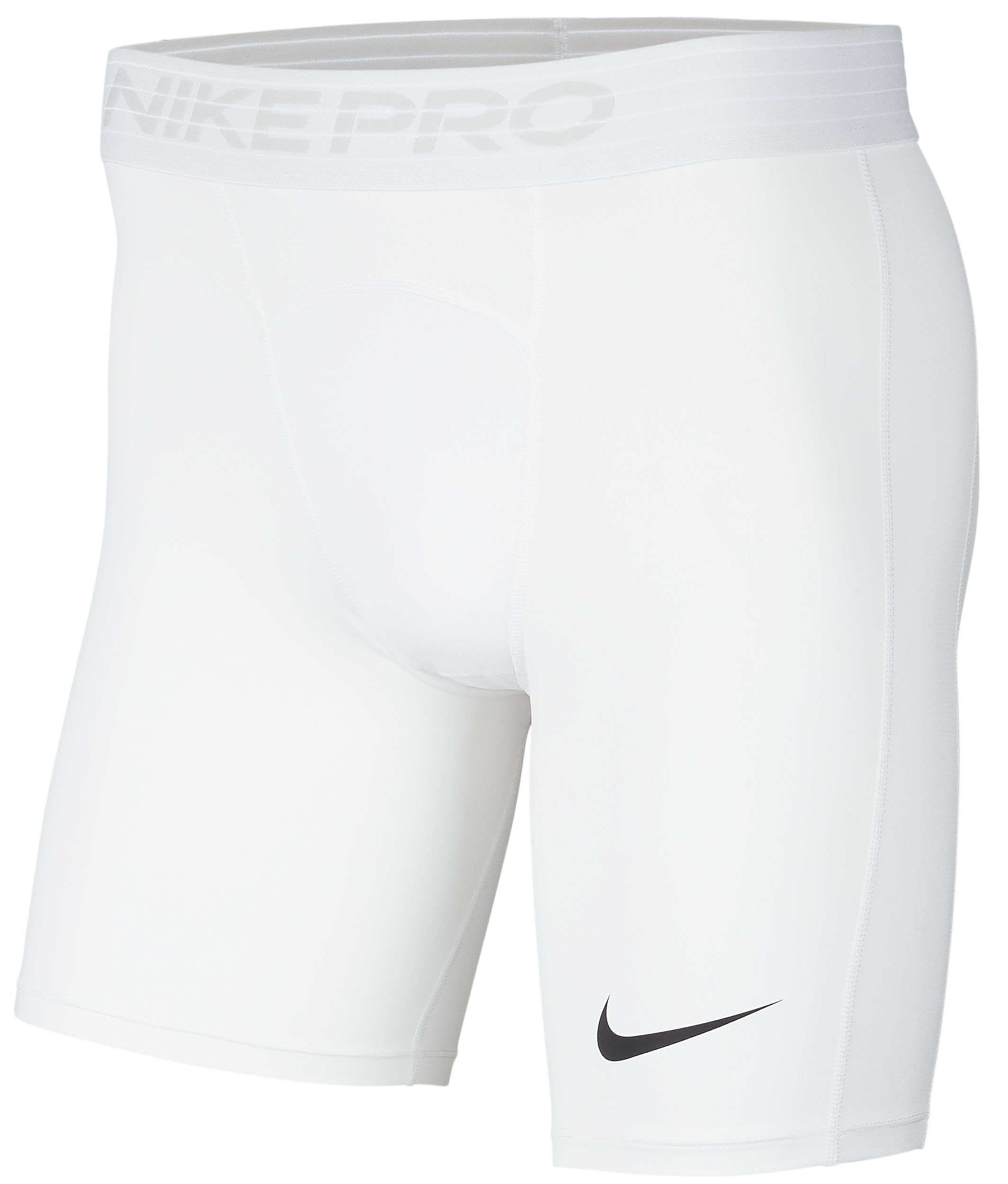nike pro compression shorts white