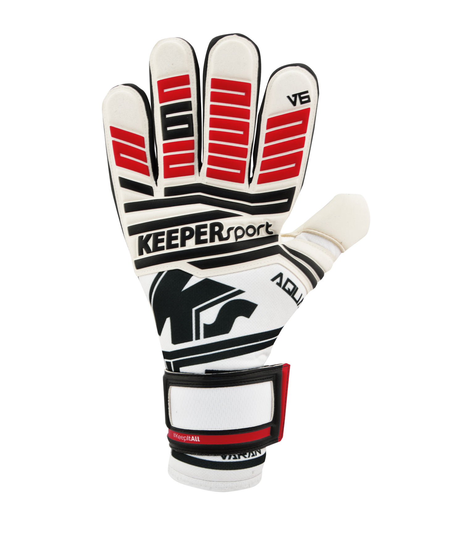 KEEPERsport Varan6 PRO NC Aqua TWHands Weiß